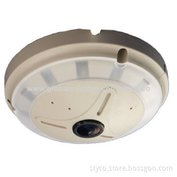 IP HD fisheye Panoramic network camera, 1.3-megapixel resolution sensor support SD card up to 128G